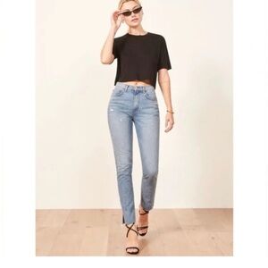 Reformation Jeans | Slit Hem | Raw Hem